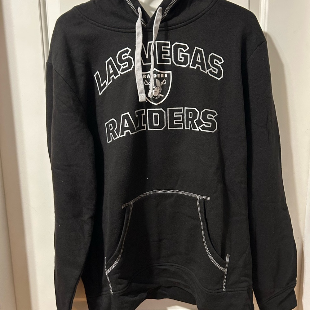 Fanatics Black Las Vegas Raiders Hoodie Large NWOT